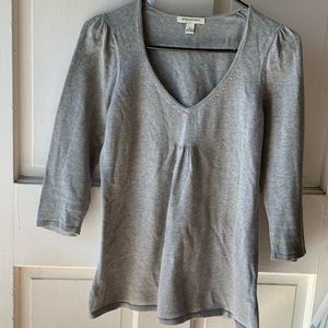 BANANA REPUBLIC: Gray long sleeve shirt.